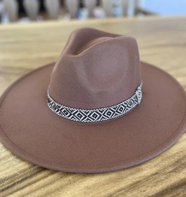 Felt Wide Brim Hat (DS)