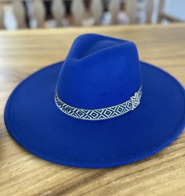 Felt Wide Brim Hat (DS)