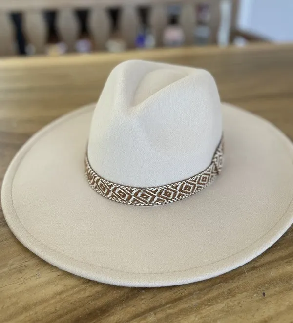 Felt Wide Brim Hat (DS)