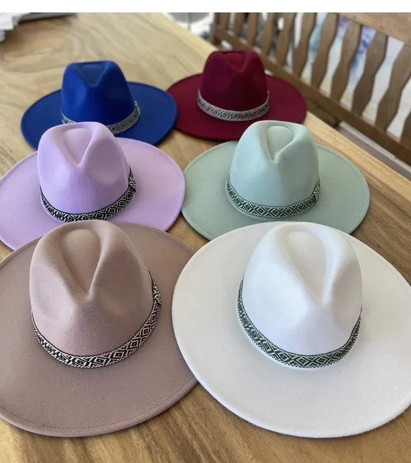 Felt Wide Brim Hat (DS)
