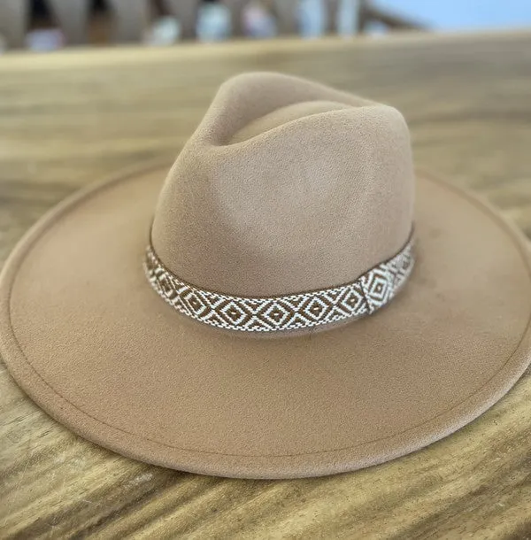 Felt Wide Brim Hat (DS)