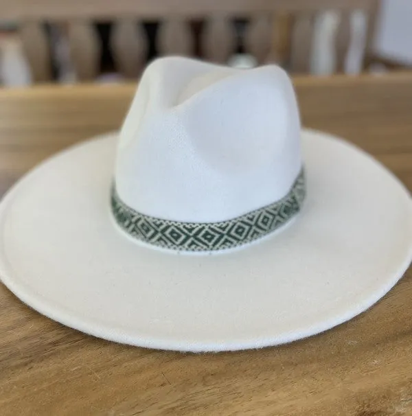Felt Wide Brim Hat (DS)