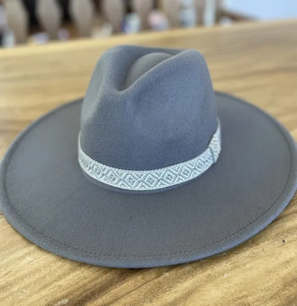 Felt Wide Brim Hat (DS)