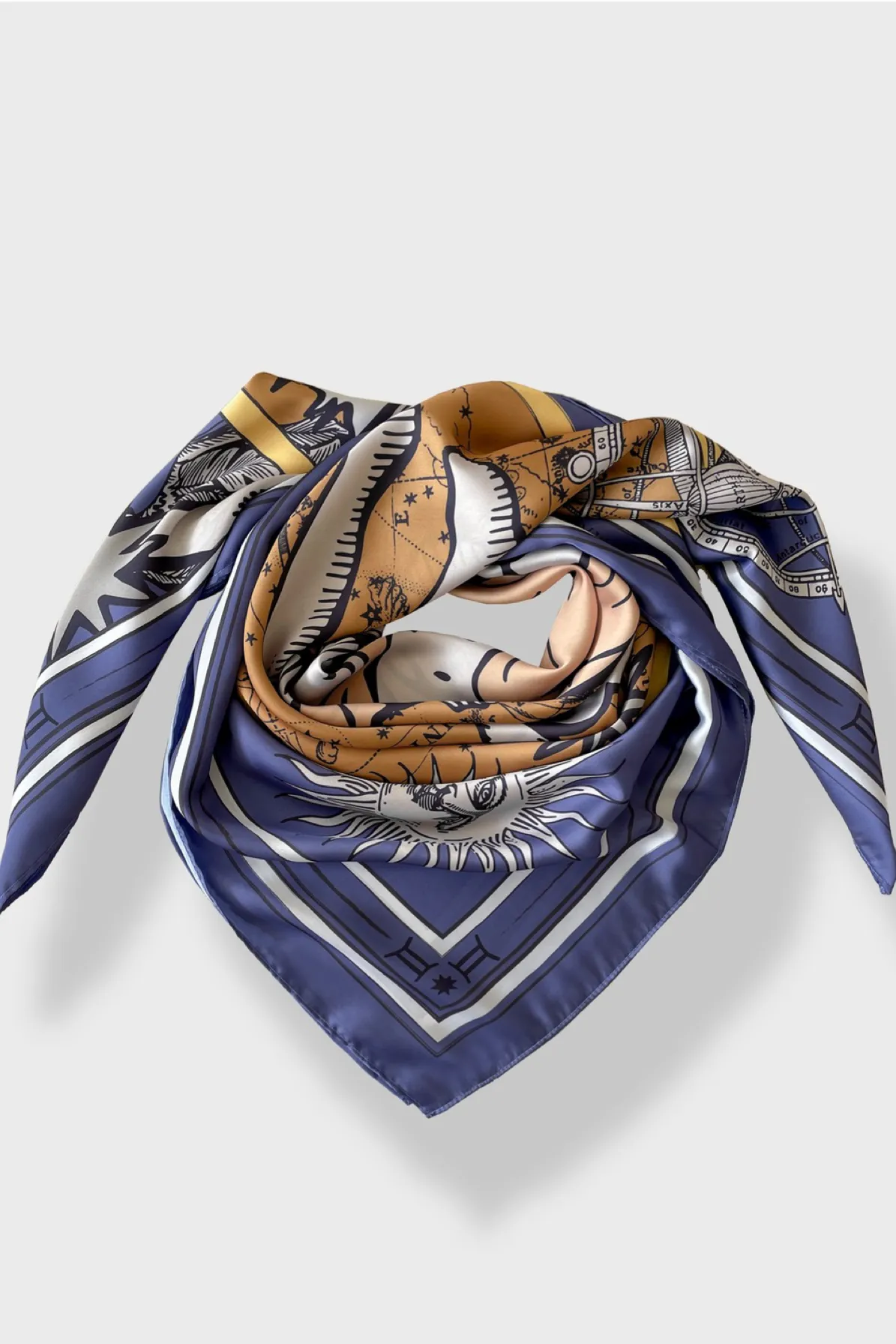 Gemini Silk Scarf