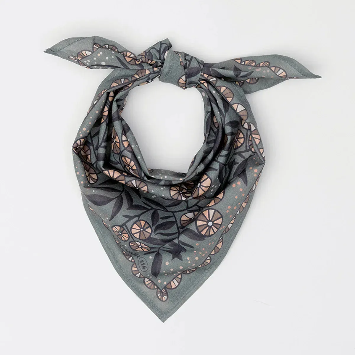 Handker Eleanor Premium Cotton Handmade Bandana #114 new Neutral series