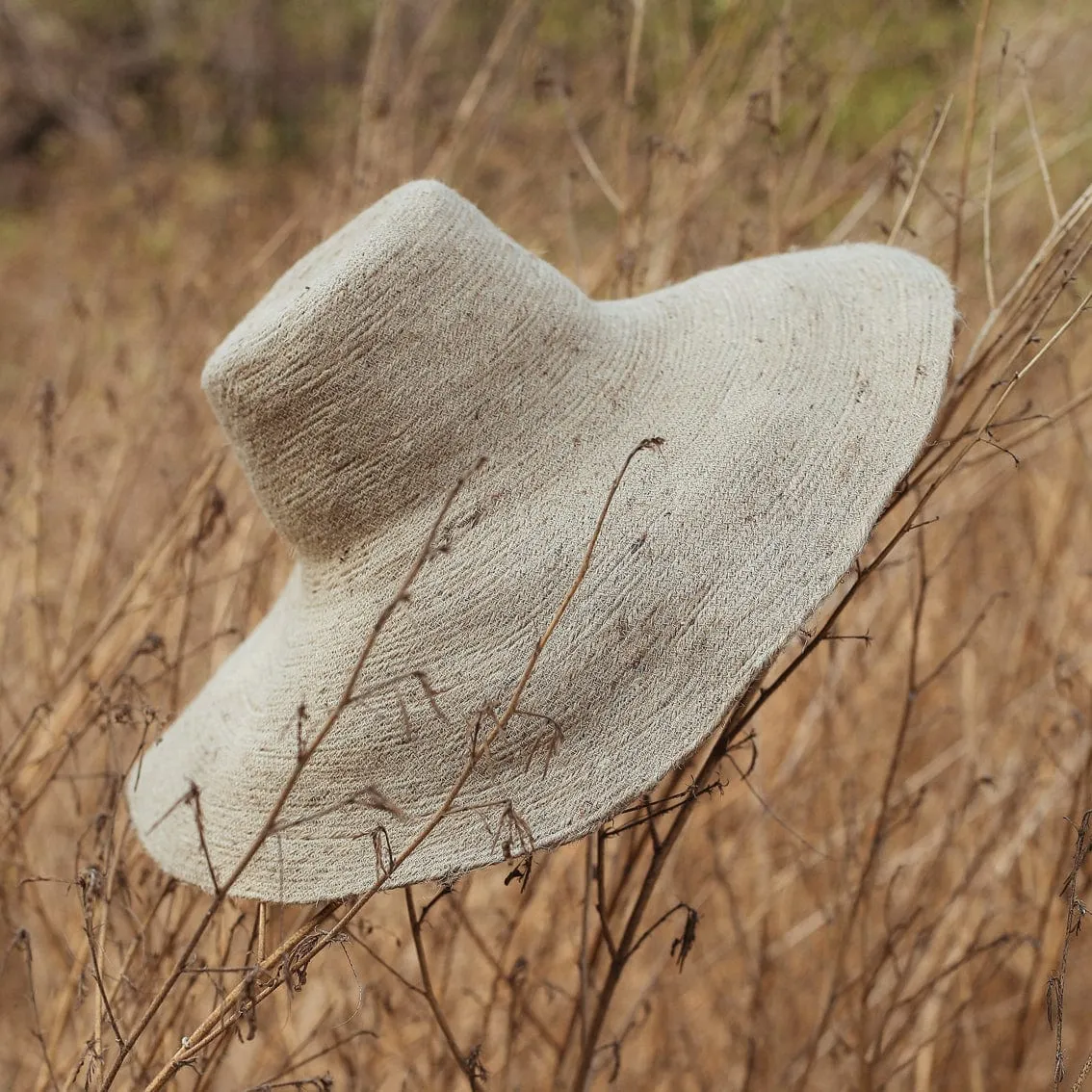 Handwoven 100% Jute Straw Hat