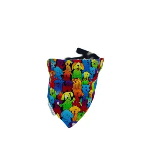 Happy Dog Over the Collar Dog Bandana