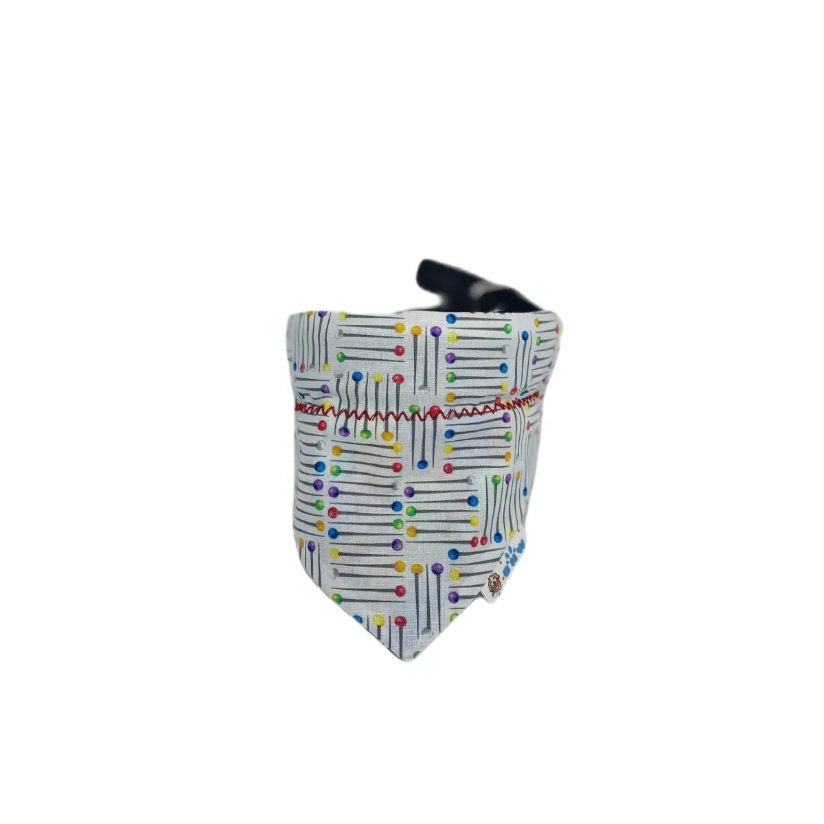 Happy Dog Over the Collar Dog Bandana