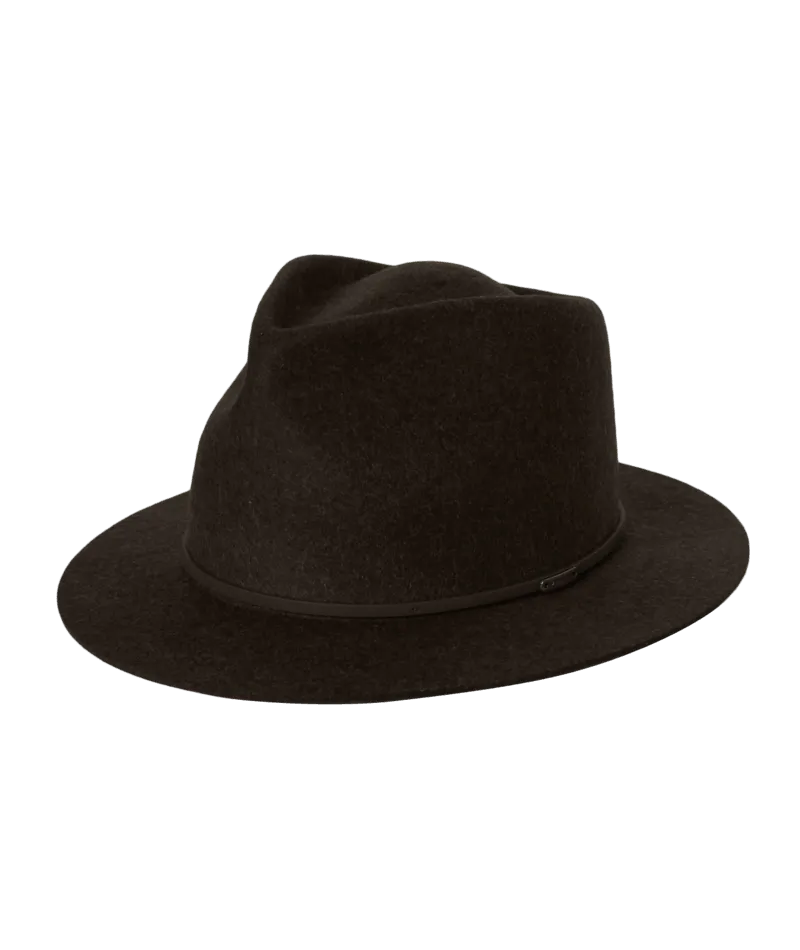 Hayle Fedora - Brown Marle