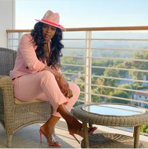 High End Junkie Light Pink Paint Splattered Hand-painted Fedora