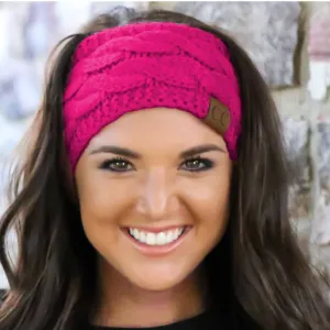 HW-20 NEON HOT PINK HEADWRAP