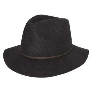 Kooringal Mid Brim Fedora Rajah - Charcoal Marle