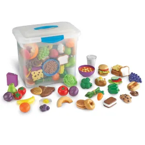 Learning Resources New Sprouts Play Food Set - Classroom Assortment in Large Tote