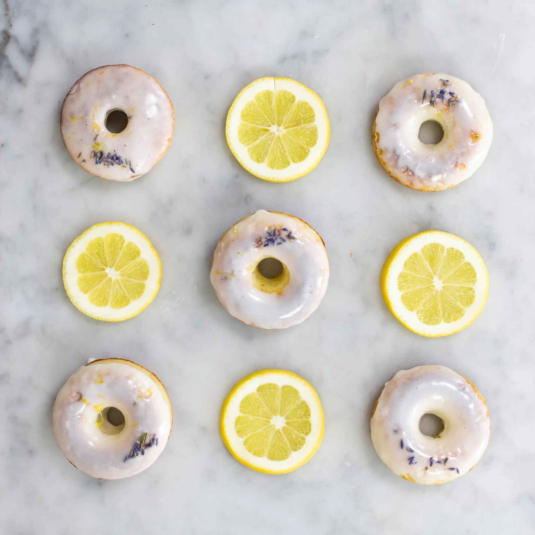 Lemon Lavender Doughnut Baking Mix