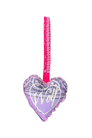 LOVE keycharm lila
