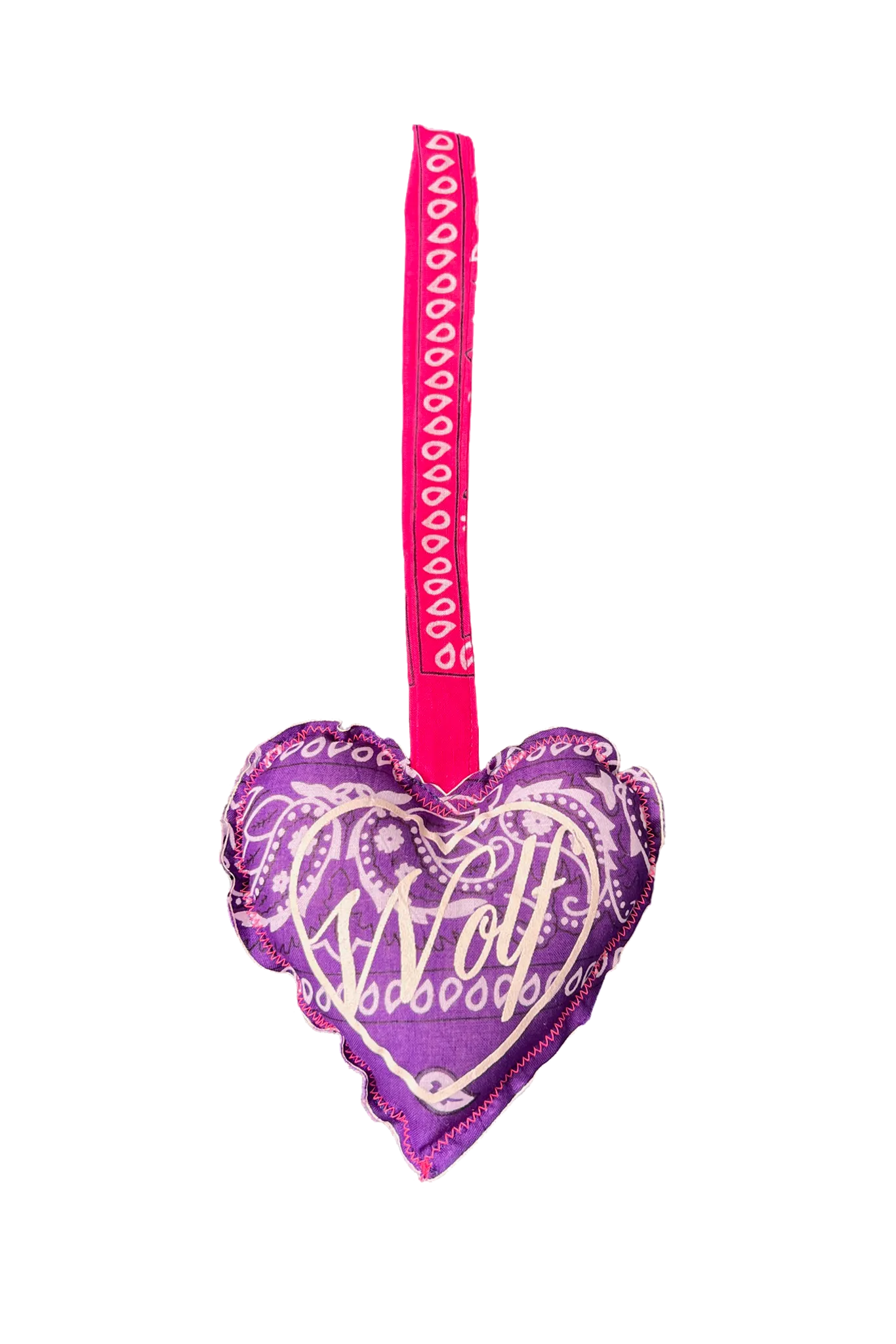 LOVE keycharm lila