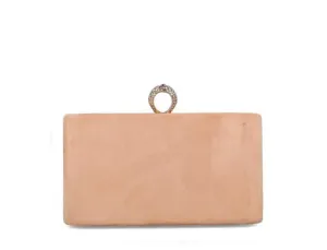 Menbur Peach Clutch Bag