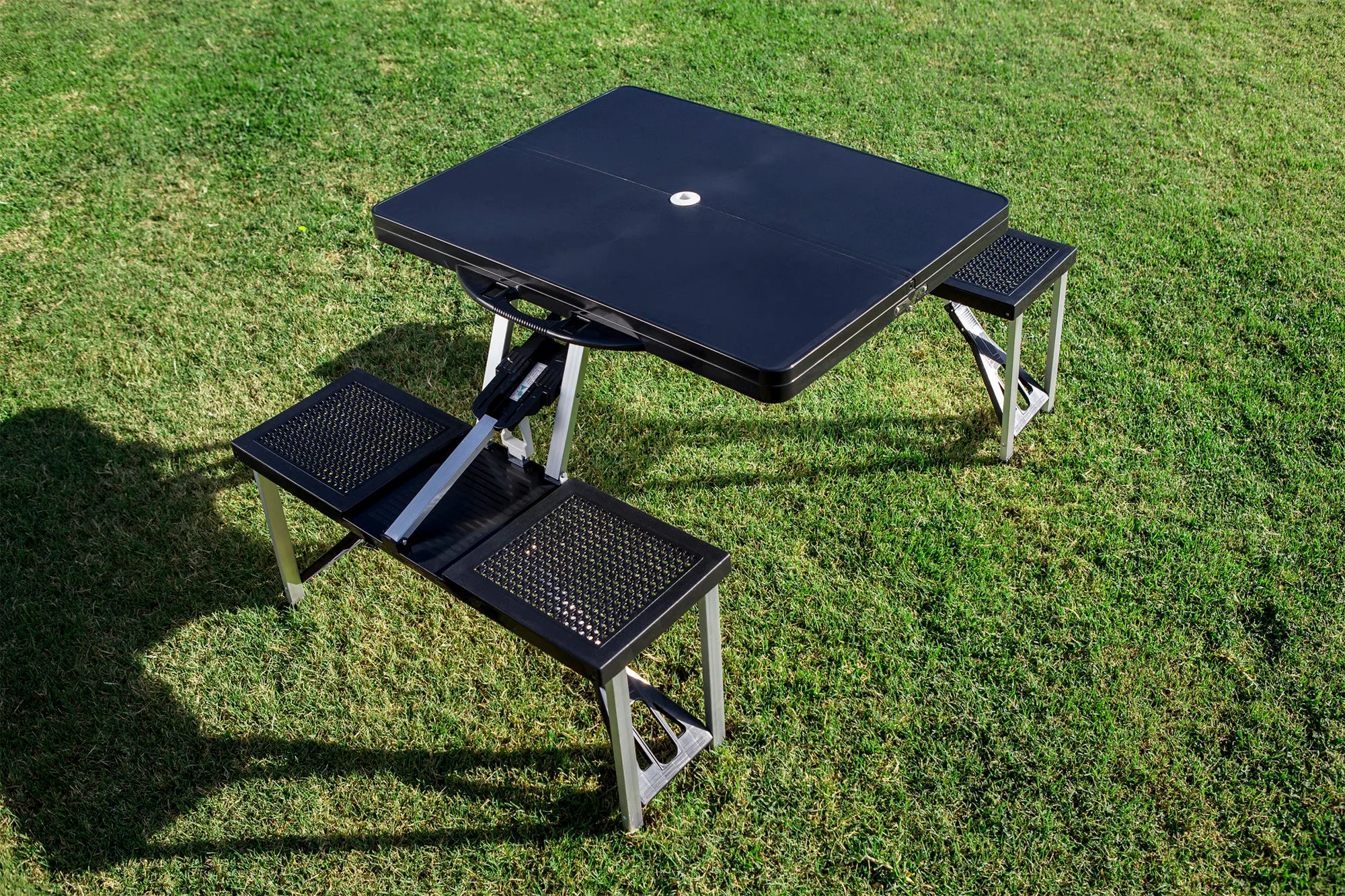 New York Islanders - Picnic Table Portable Folding Table with Seats