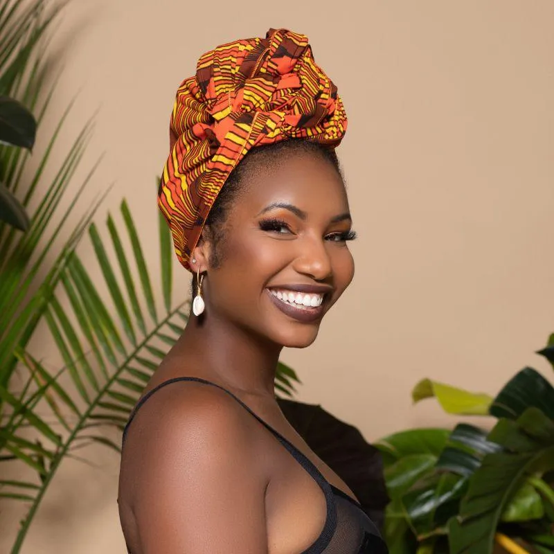 Orun Silk Lined Headwrap - Head Wraps