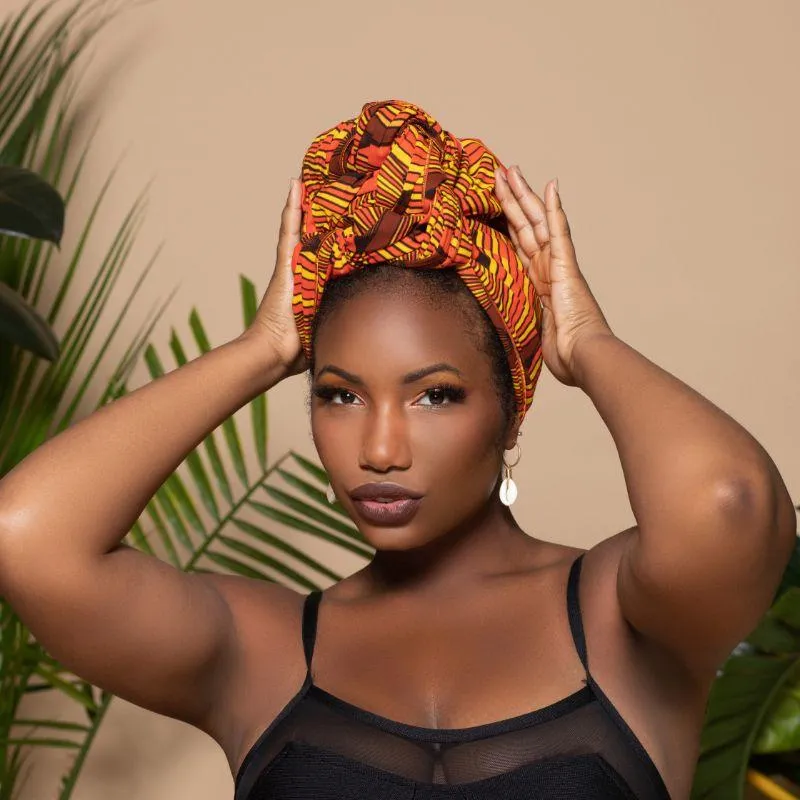 Orun Silk Lined Headwrap - Head Wraps