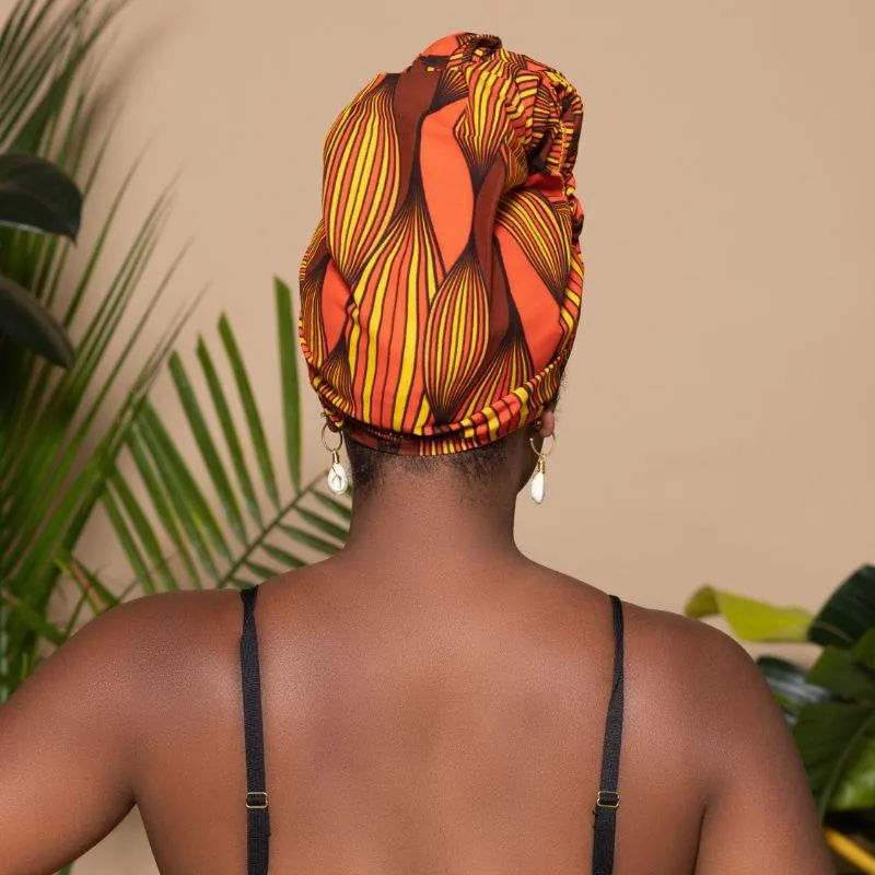 Orun Silk Lined Headwrap - Head Wraps