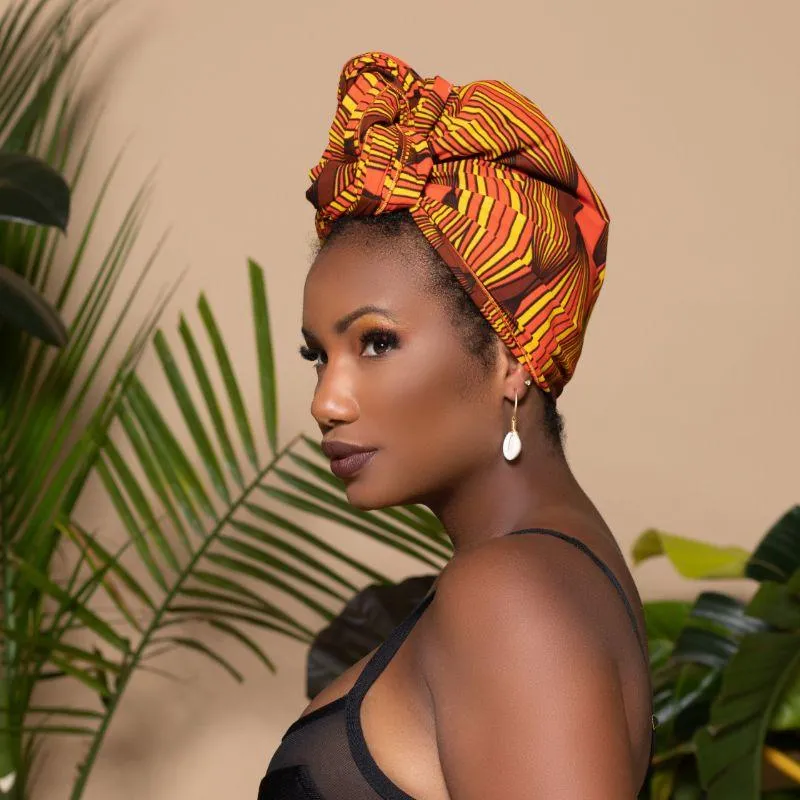 Orun Silk Lined Headwrap - Head Wraps