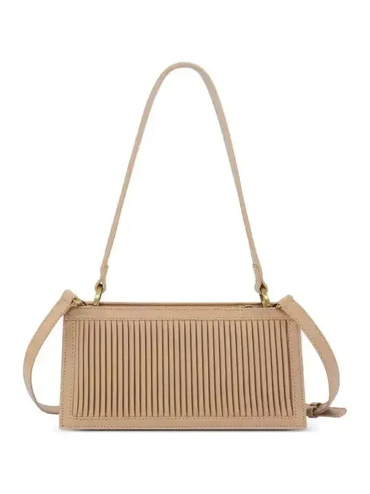 Pleated Clutch Bag