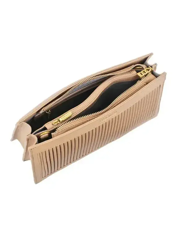 Pleated Clutch Bag