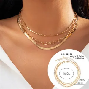 Serpent Gold: Dual Layer Snake Choker