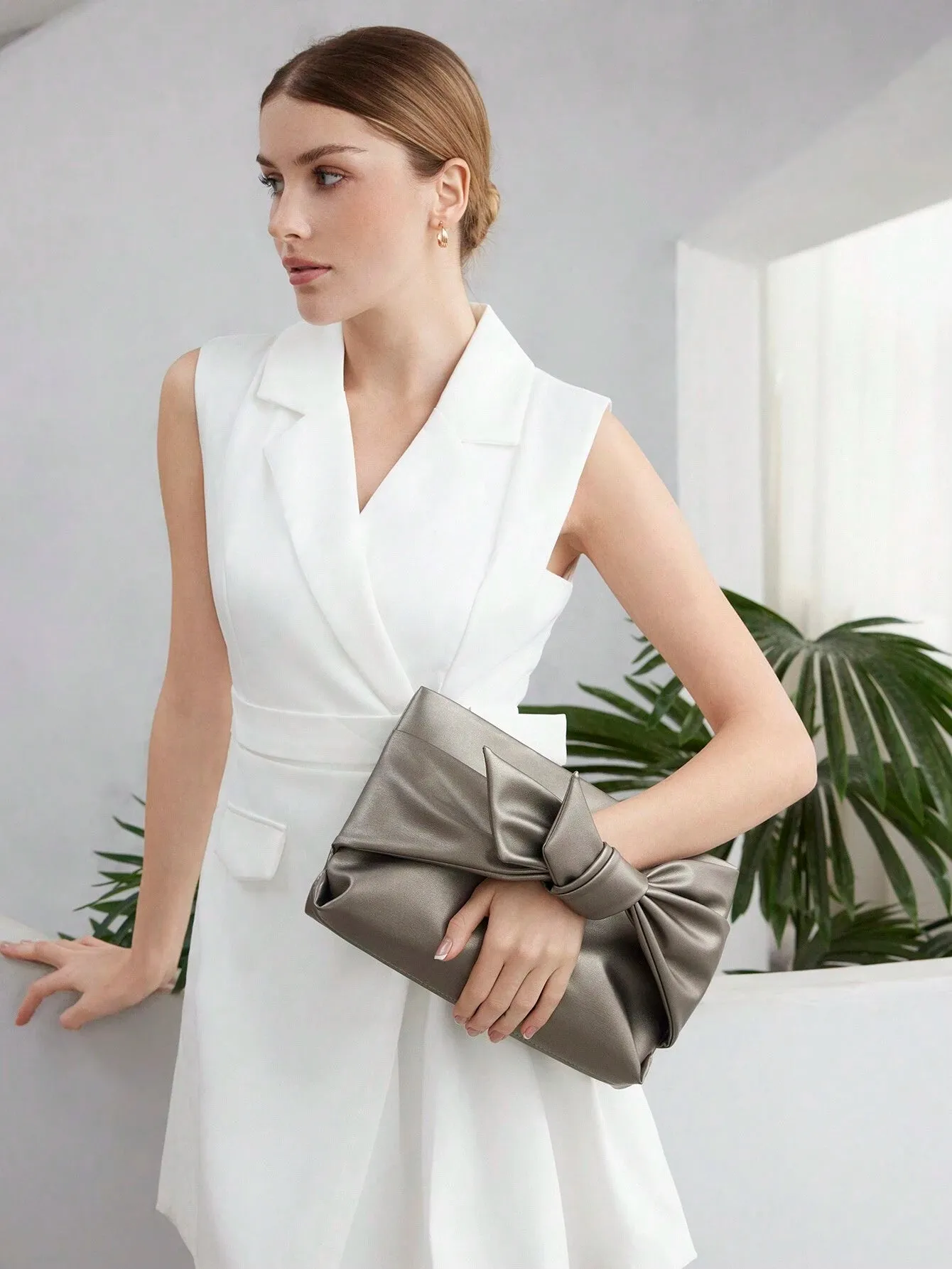 SHEIN Basic Women Clutch Bag For Work