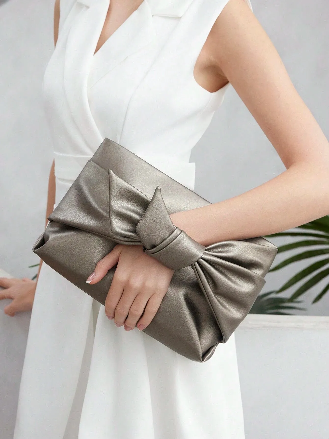 SHEIN Basic Women Clutch Bag For Work