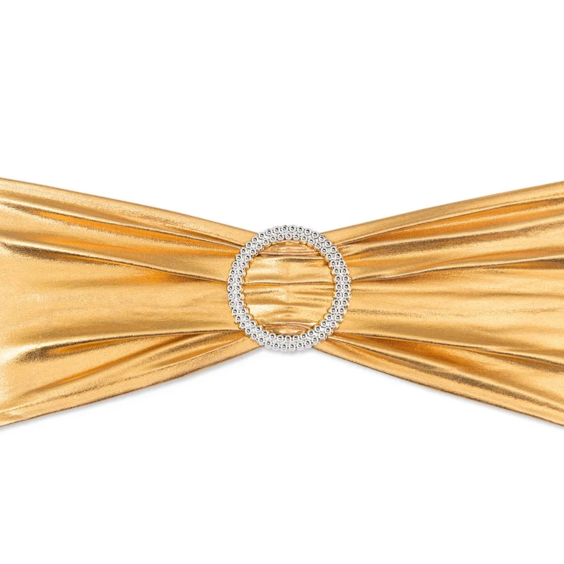 Stretch Chair Sash With Round Buckle, 5/Pack (18 Colors)