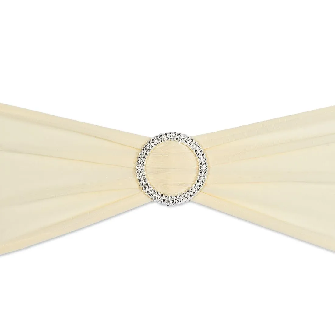 Stretch Chair Sash With Round Buckle, 5/Pack (18 Colors)