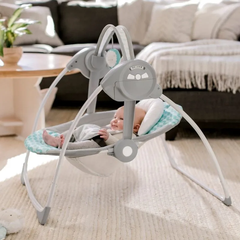 Swingity Swing Easy-Fold Portable Swing – Goji