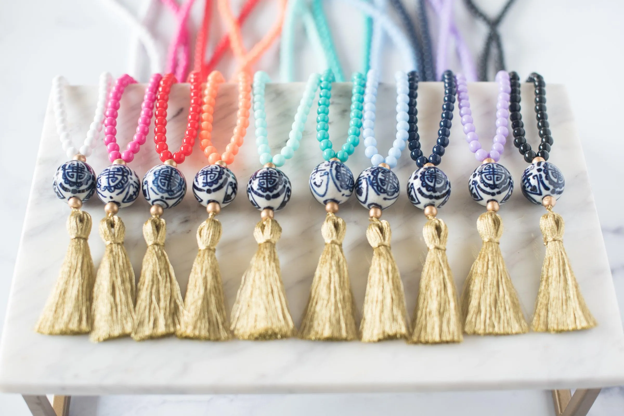 The Halsey Tassel Necklace