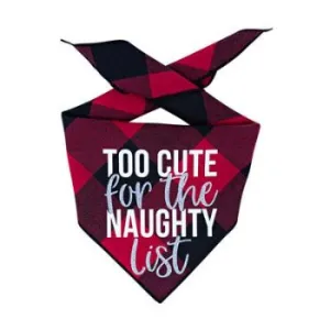 Too Cute for the Naughty List Bandana