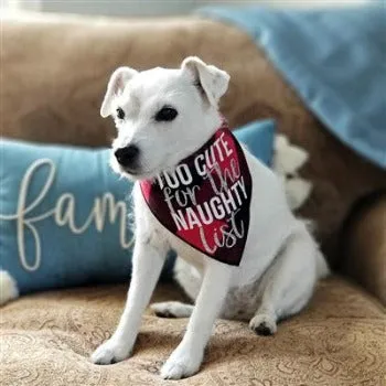 Too Cute for the Naughty List Bandana