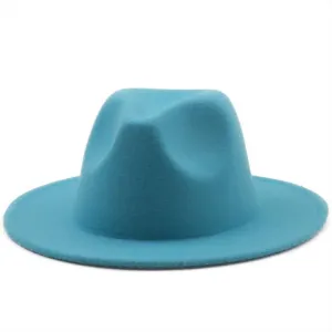 Unisex Woolen Fedoras Jazz Hats