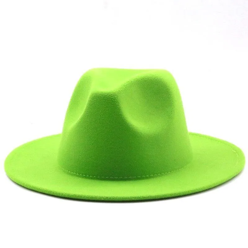 Unisex Woolen Fedoras Jazz Hats