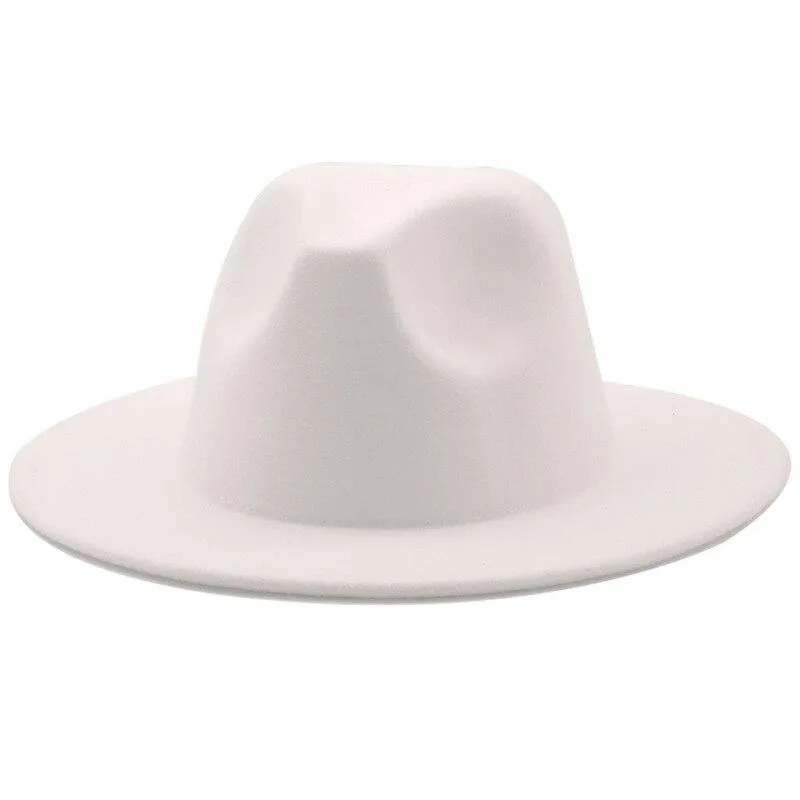 Unisex Woolen Fedoras Jazz Hats