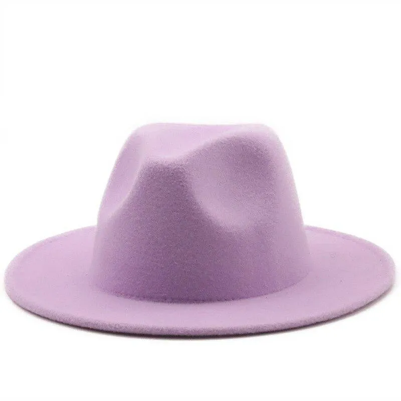 Unisex Woolen Fedoras Jazz Hats