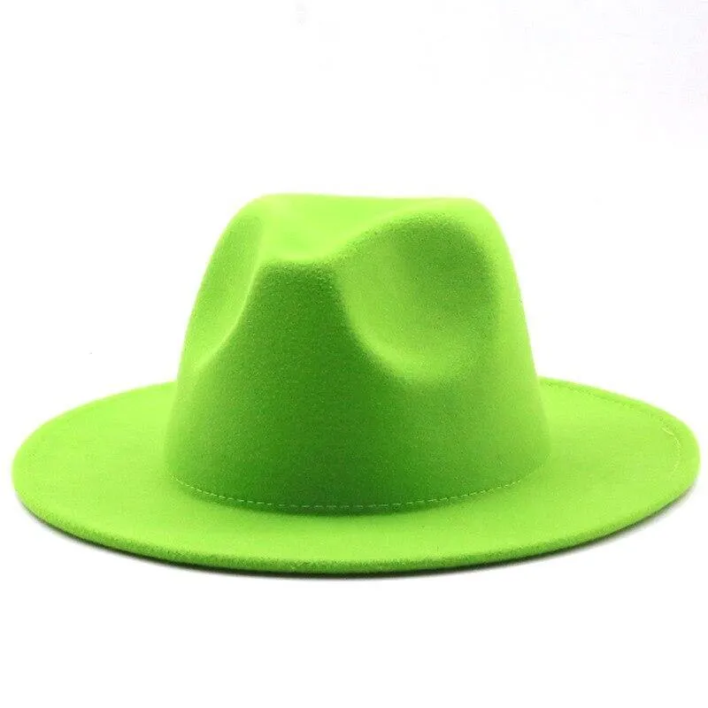 Unisex Woolen Fedoras Jazz Hats