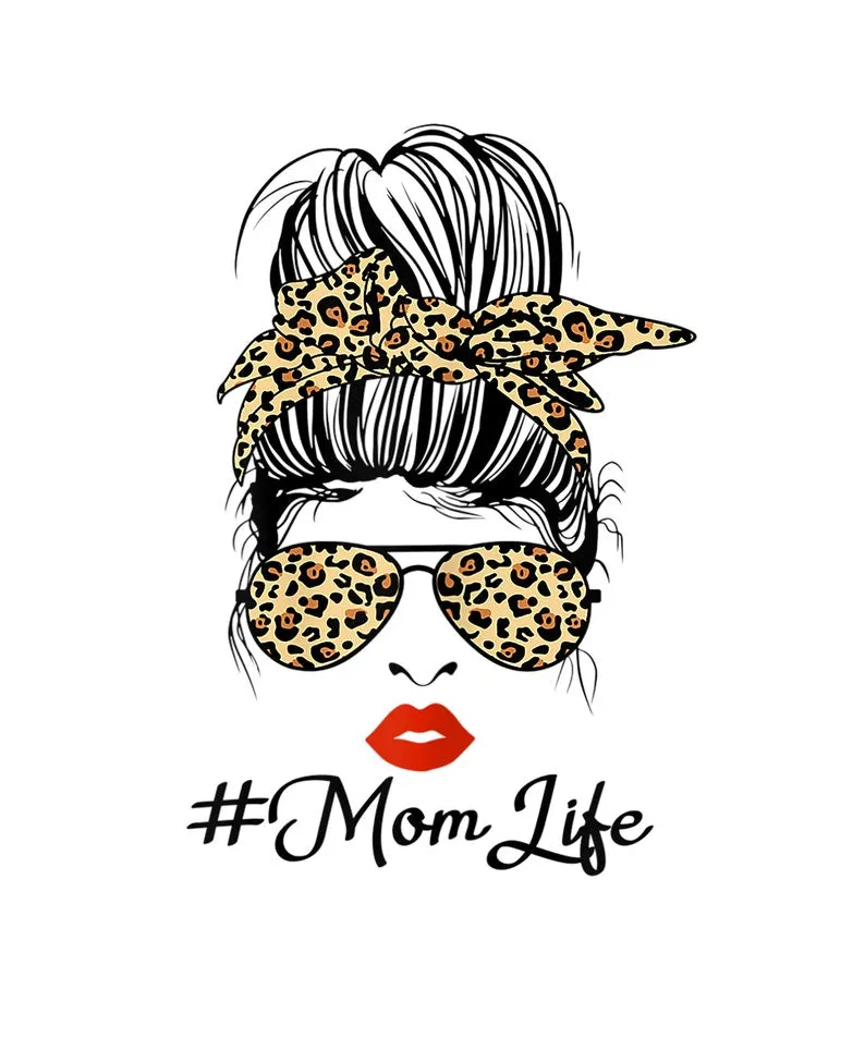 Various Bandana and Sunglasses Mom PNG  Digital Files