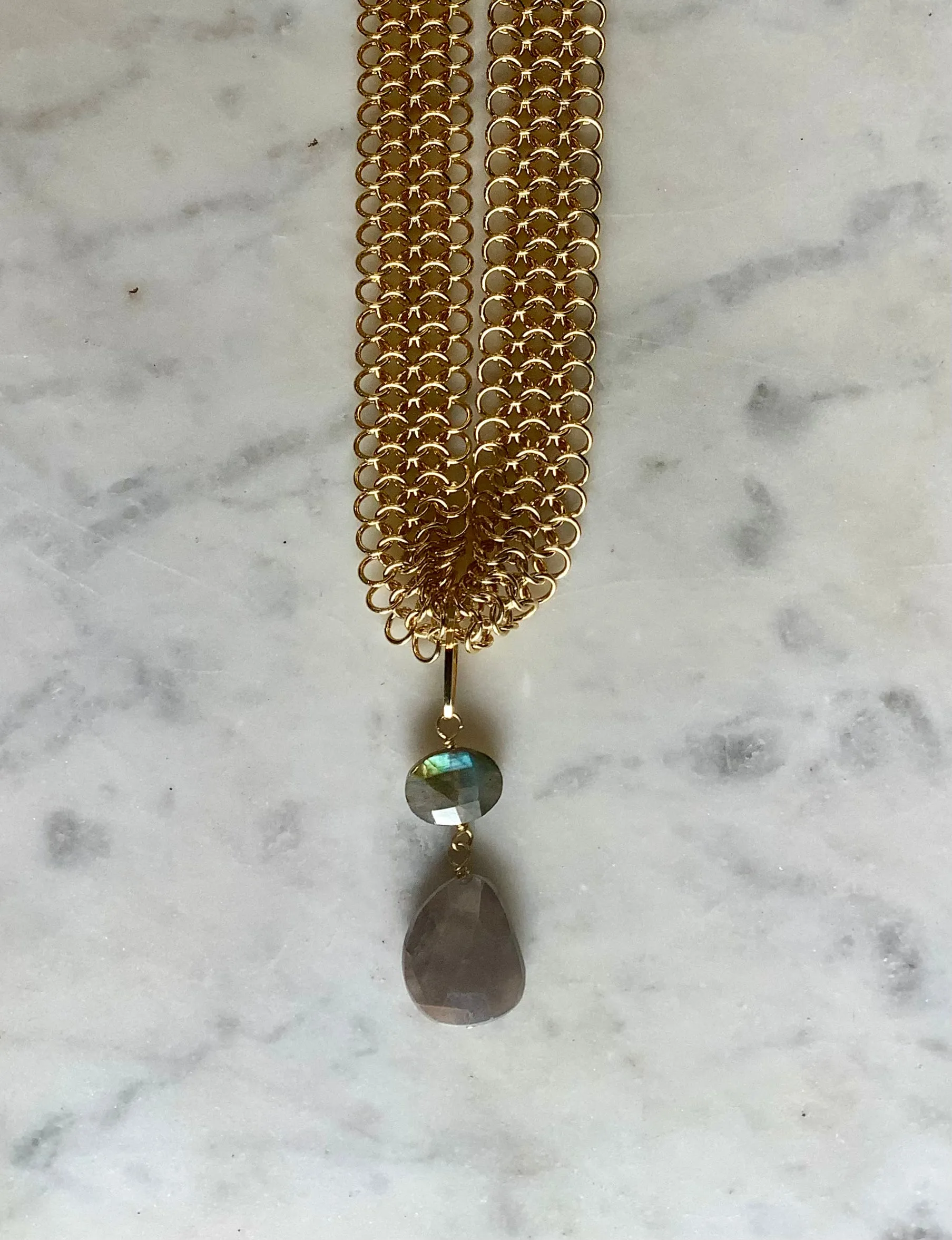 Warrior Mesh Necklace
