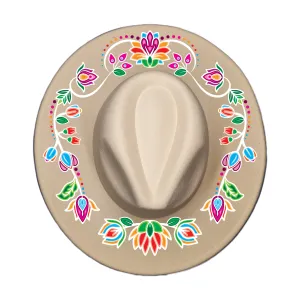 Waterbird Wildflowers  1 Fedora Hat
