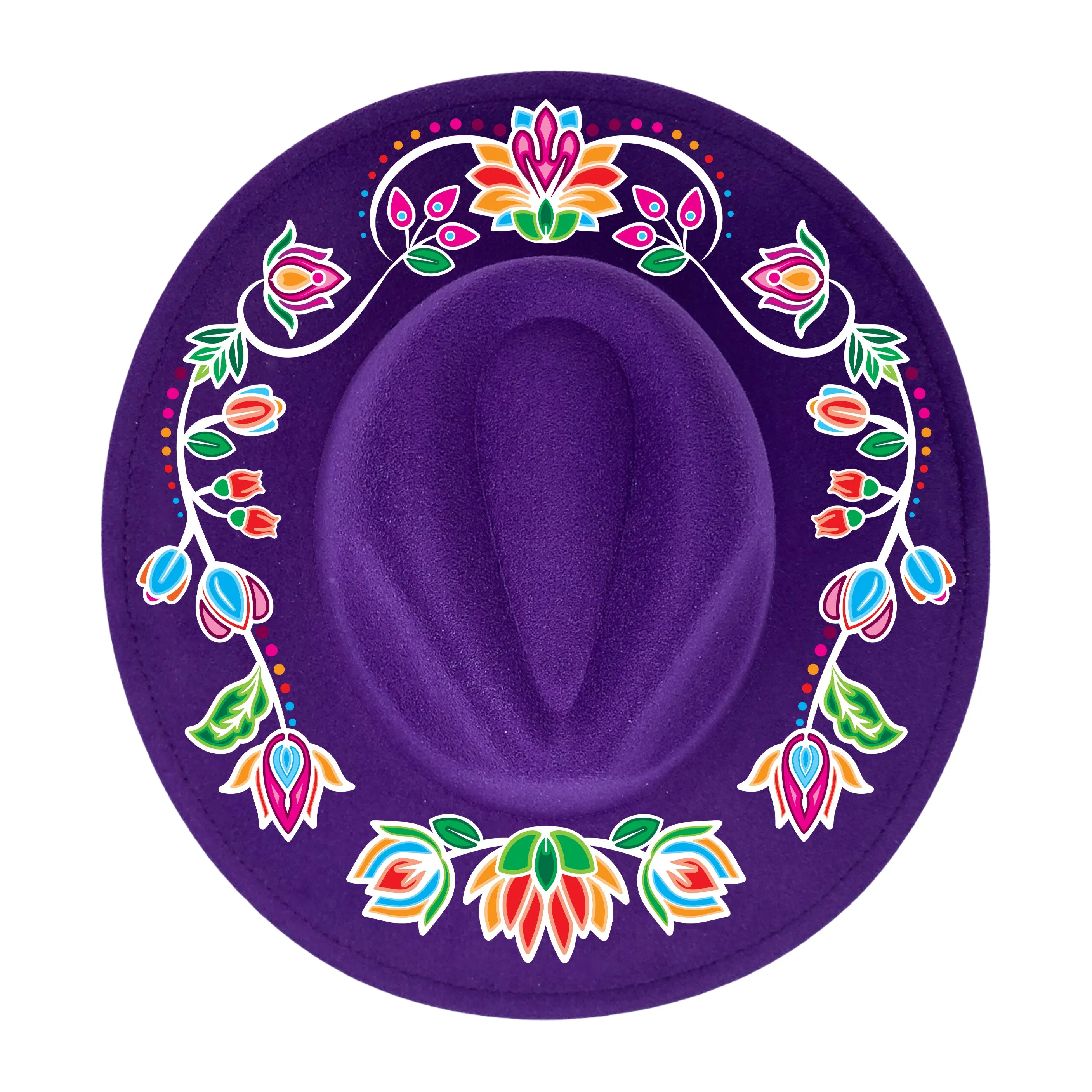 Waterbird Wildflowers  1 Fedora Hat