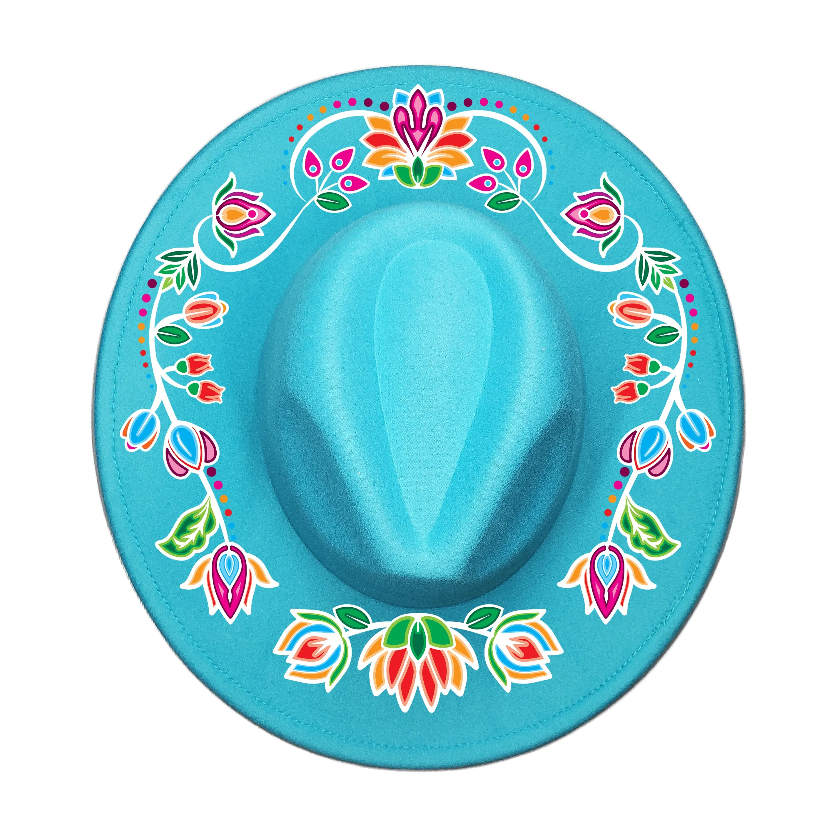 Waterbird Wildflowers  1 Fedora Hat