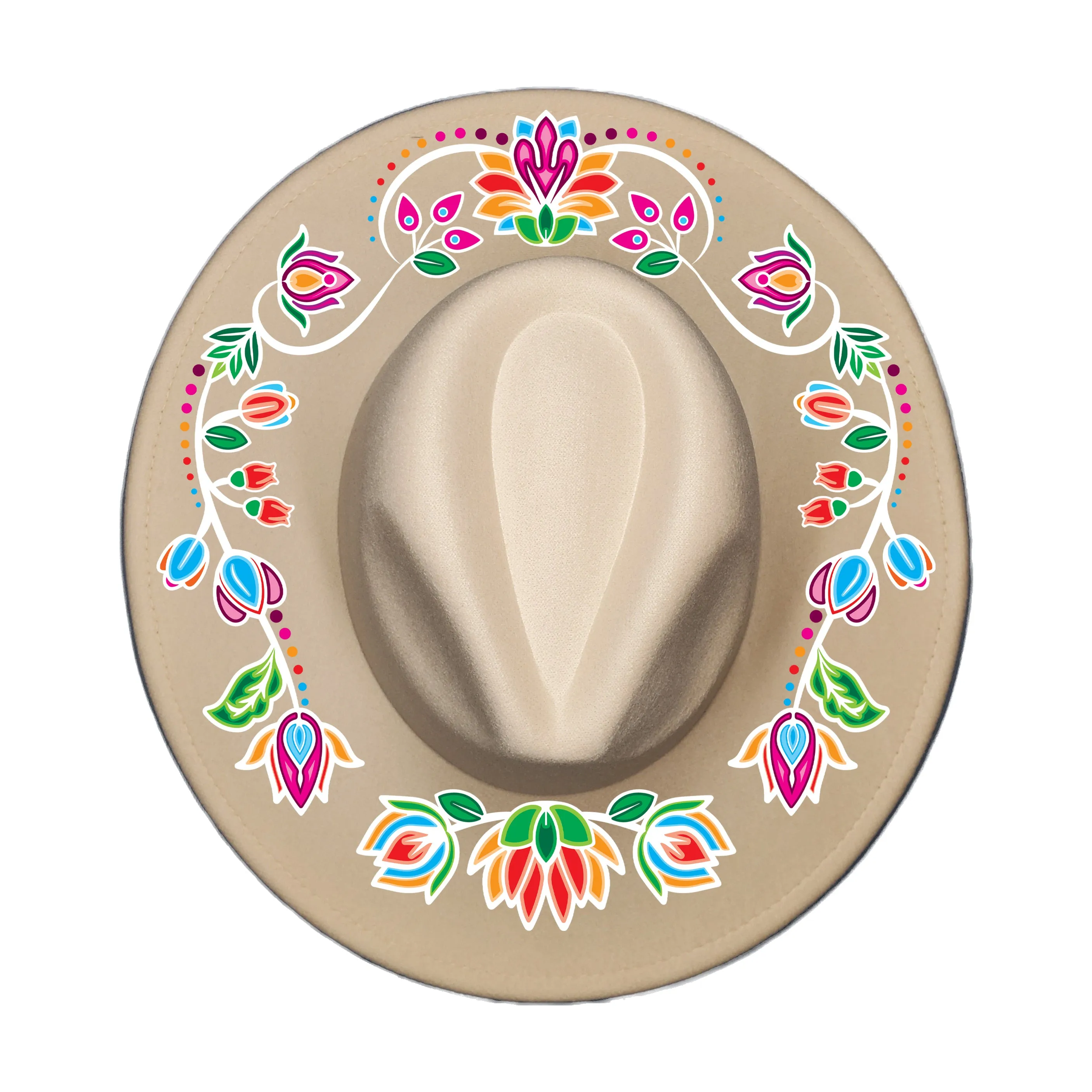Waterbird Wildflowers  1 Fedora Hat