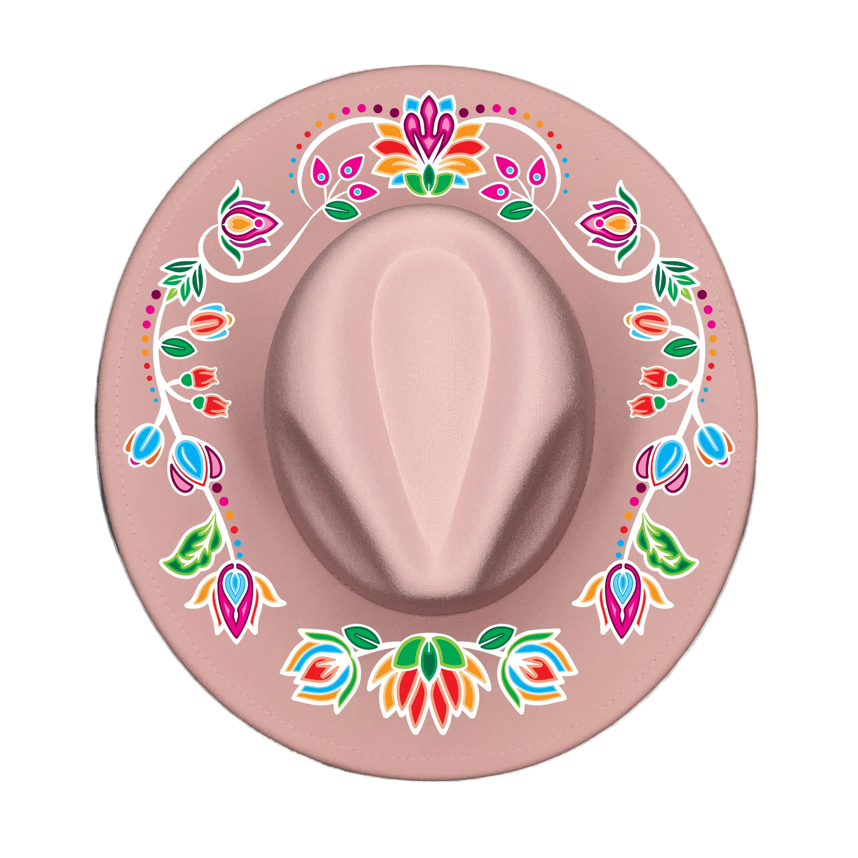 Waterbird Wildflowers  1 Fedora Hat
