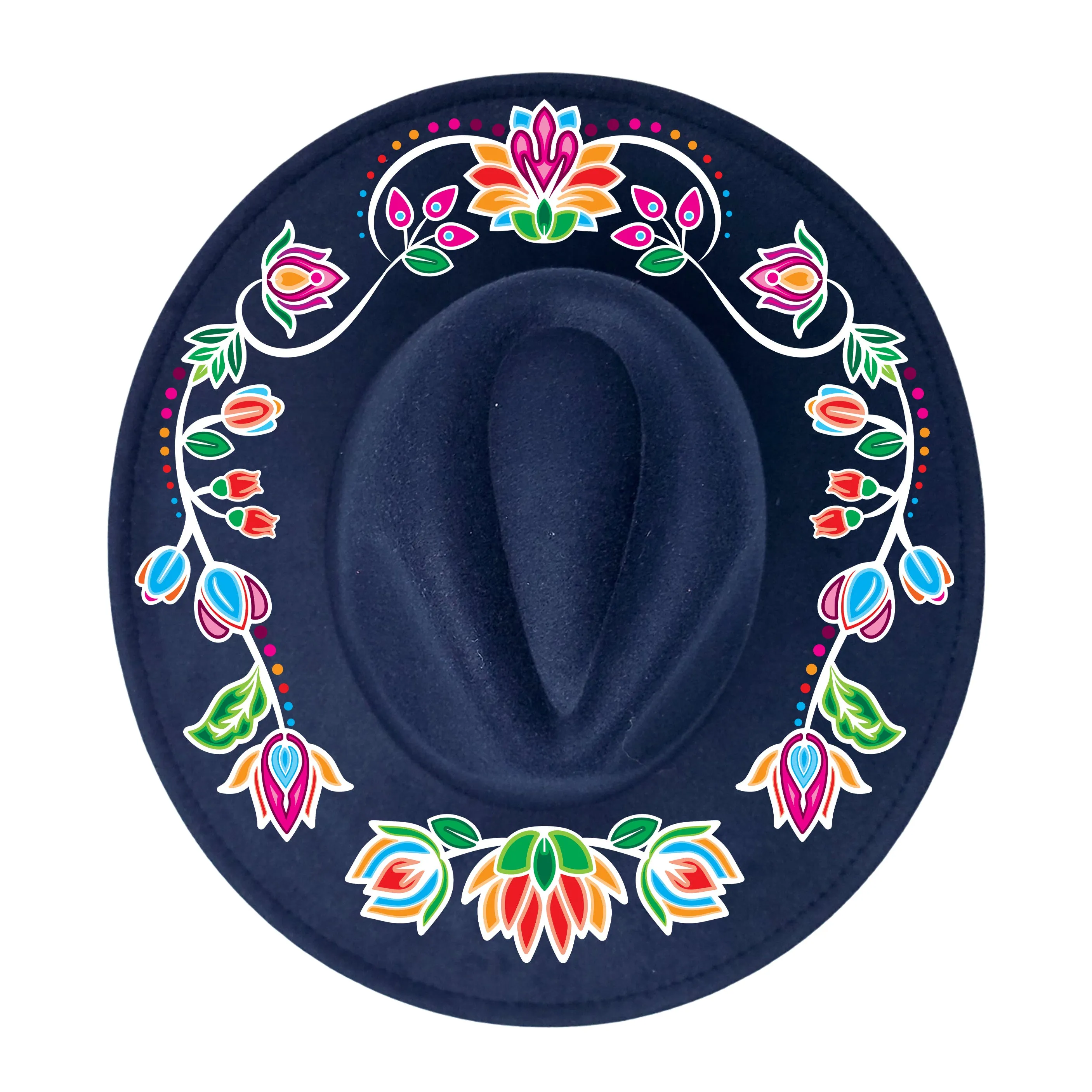 Waterbird Wildflowers  1 Fedora Hat